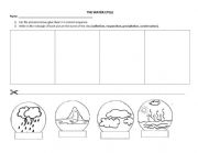 English Worksheet: Water cycle 