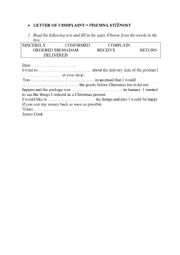 English Worksheet: Letter of Complaint