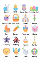 Easter Picture Dictionary