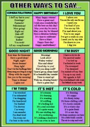English Worksheet: 	