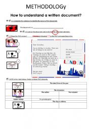 Reading a postcard PRETERITE TENSE