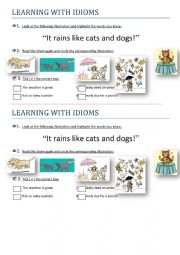 LEARNING WITH IDIOMS 1