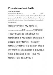 Talk about family