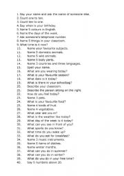 English Worksheet: Snakes and ladders questions - revision More 7-8