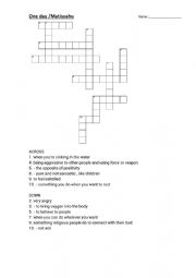 One day/Matisyahu crossword