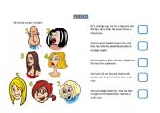 English Worksheet: Physical appearance