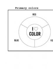 English Worksheet: colors