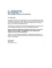 English Worksheet: Business Emails