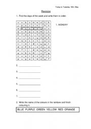 English Worksheet: English lesson 