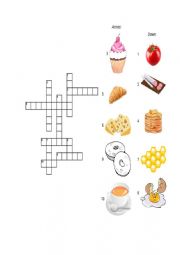 Food Crossword Puzzle