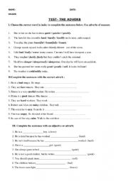 the adverb test