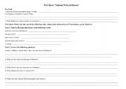 English Worksheet: Web Quest 