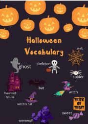 Halloween vocabulary