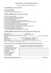 English Worksheet: Third Conditional