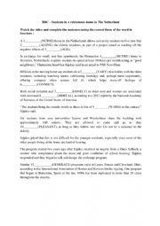 English Worksheet: Dutch nursing home