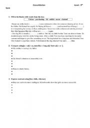 English Worksheet: pocket money