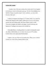 English Worksheet: Mid term Test N 1 8th form
