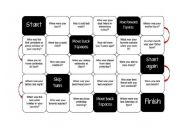 English Worksheet: Was were