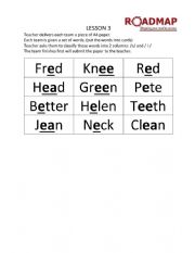 English Worksheet: Pronunciation 