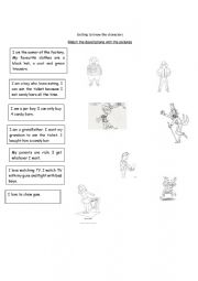 English Worksheet: Charlie and the chocolate factory