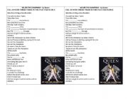 We are the champions by Queen