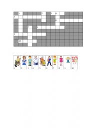 English Worksheet: Family