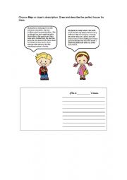 English Worksheet: House