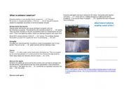 Extreme Weather - worksheet