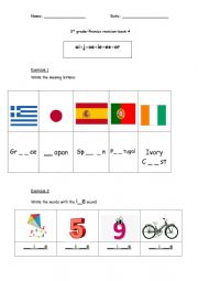 English Worksheet: Jolly phonics-Book 4