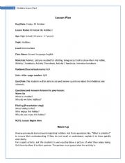 English Worksheet: All About my Hobbies