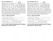 English Worksheet: mexican independence day