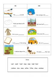 phonics(oa,ow)