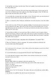 English Worksheet: YES/NO riddles