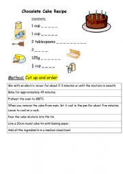 Chocolate cake and scones recipes