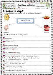 English Worksheet: 8th form review
