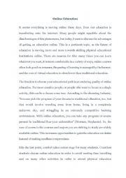Sample Essay
