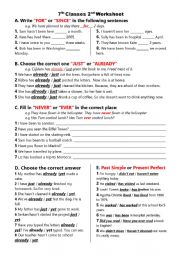 A Worksheet