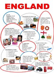 English Worksheet: England