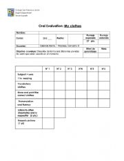 English Worksheet: Checklist 
