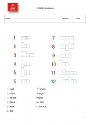 Numbers Special Needs Students