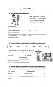 English Worksheet: TOYS