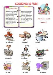 Cook verbs 
