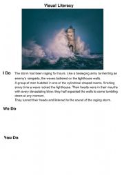 English Worksheet: Visual Literacy