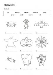 Halloween - Printable 1