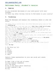 English Worksheet: monster