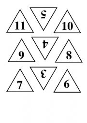 English Worksheet: Numbers� Game