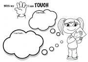 5 senses: touch