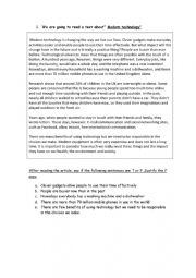 English Worksheet: Test