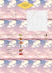 English Worksheet: Farm Animals (what is it? it is a/an ...)