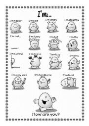 English Worksheet: Emotions 